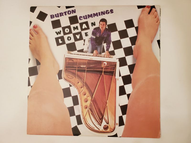 Burton Cummings Woman Love vinyl record